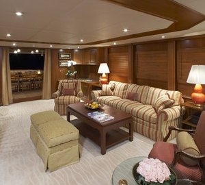 Saloon Aboard Yacht PRAXIS
