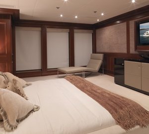 Screening: Yacht MY LITTLE VIOLET's Main Master Cabin Pictured