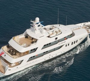 Aft Aspect: Yacht MY LITTLE VIOLET's Cruising Pictured