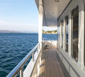 Balcony On Yacht MY LITTLE VIOLET