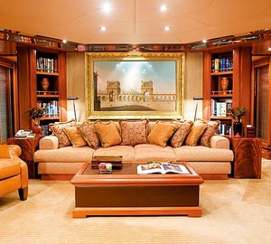 Saloon Profile Aboard Yacht PERFECT PERSUASION