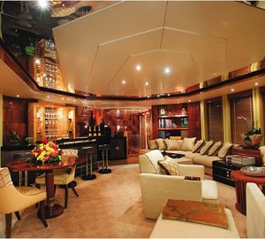 Sitting: Yacht PERFECT PERSUASION's Saloon Pictured