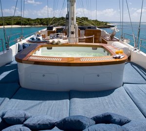 Jacuzzi Pool Aboard Yacht ANTARA