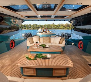 Hard Upper On Board Yacht BLUE ICE