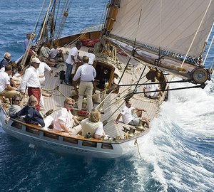 Aft Aboard Yacht LULWORTH