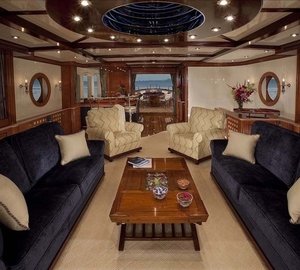 Saloon Aboard Yacht SYCARA IV