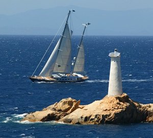 Aspect Taken From Shoreline On Board Yacht ANDROMEDA LA DEA