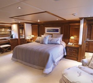 Main Master Cabin Aboard Yacht INSPIRATION