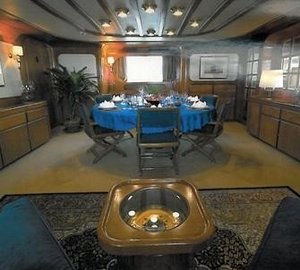 Eating/dining On Yacht BLUE GOLD