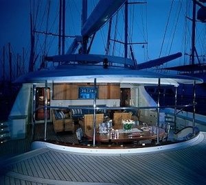 Cockpit Aboard Yacht IS A ROSE