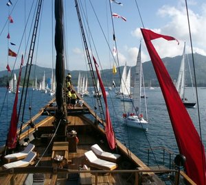 Deck Aspect On Yacht SILOLONA