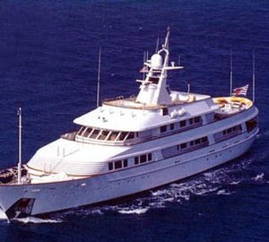 From Above Forward Aspect On Yacht LEGEND