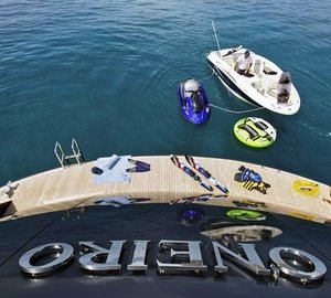 Swimming Landing Aboard Yacht O'NEIRO