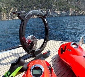 Ride Upon Design Gymnasium Gear On Board Yacht PRANA