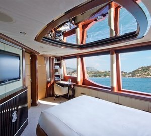 Top Deck: Yacht LATITUDE's VIP Cabin Image