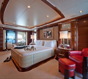 Main Master Cabin On Yacht LATITUDE