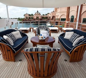 Sun Deck On Board Yacht KERI LEE III