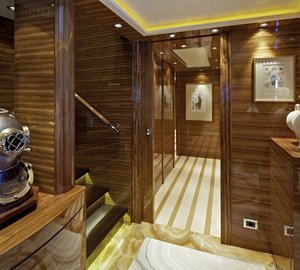 Hall Aboard Yacht MIA RAMA