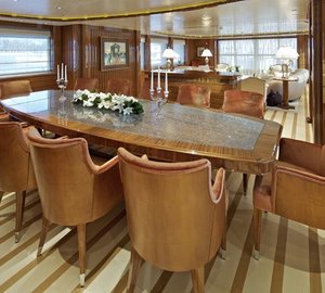 Eating/dining On Yacht MIA RAMA