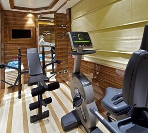 Gym On Board Yacht MIA RAMA