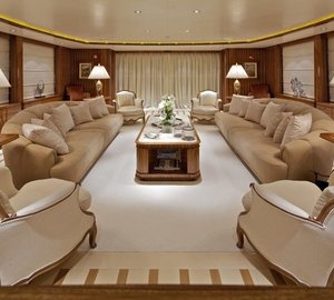 Saloon Aboard Yacht MIA RAMA