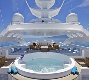 Jacuzzi Pool On Yacht MIA RAMA