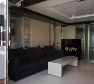 Saloon Including Balcony / Terrace On Board Yacht SYNA