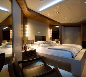 Sitting: Yacht SYNA's Main Master Cabin Photograph