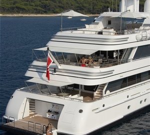 The 54m Yacht HURRICANE RUN