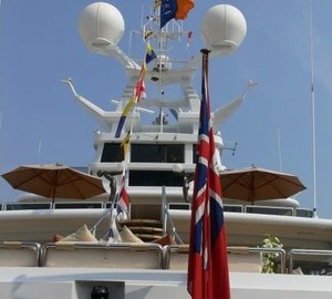 Aft Decks On Board Yacht LADY A