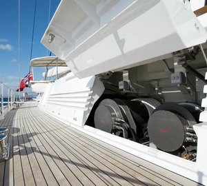 Engine Room Zone Aboard Yacht ETHEREAL