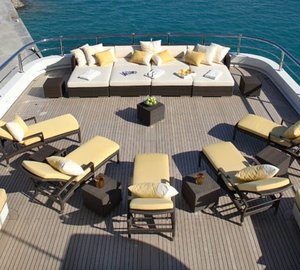 Sunshine Lounging Aboard Yacht ROMA