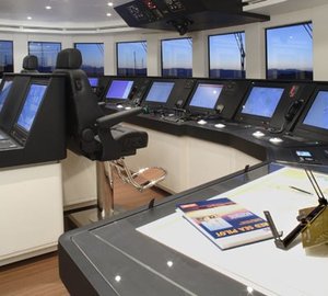 Daytime: Yacht ROMA's Bridgedeck Captured