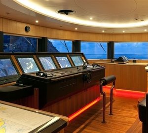 Bridgedeck Aboard Yacht INFINITE SHADES