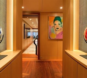 Top Lobby Aboard Yacht INFINITE SHADES