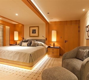 Neutralised: Yacht INFINITE SHADES's Double Sized Suite Entrance Image