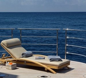 Sunshine Lounging Aboard Yacht INFINITE SHADES