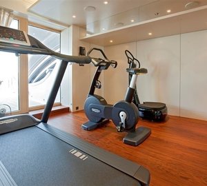 Gym On Board Yacht INFINITE SHADES