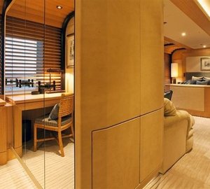 VIP Office Aboard Yacht INFINITE SHADES