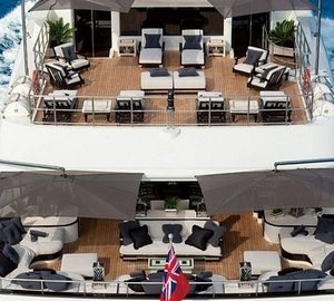 Decks On Yacht SILVER ANGEL