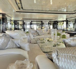 Saloon On Board Yacht SILVER ANGEL