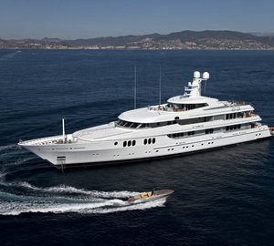 Cruising Including Ship's Tender Aboard Yacht TRIDENT