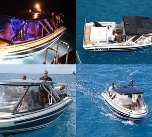 Ship's Tenders On Board Yacht APOGEE