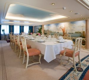 Eating/dining Saloon On Board Yacht LEANDER G