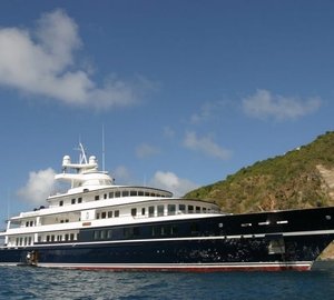 Overview: Yacht LEANDER G's Anchorage Pictured