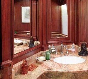 Top Deck: Yacht SAMAR's Daytime Toilet Pictured