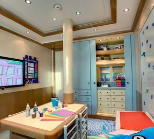 Children's Area On Yacht PEGASUS VIII