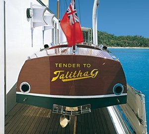 Aft: Yacht TALITHA's Ship's Tender Captured