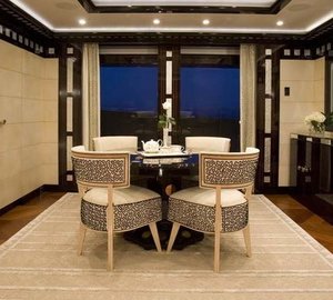 Personal Saloon On Yacht ALFA NERO