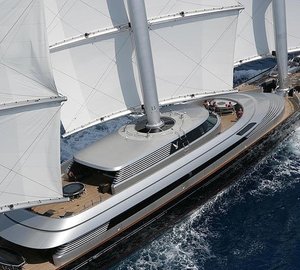 Detail: Yacht MALTESE FALCON's Cruising Pictured